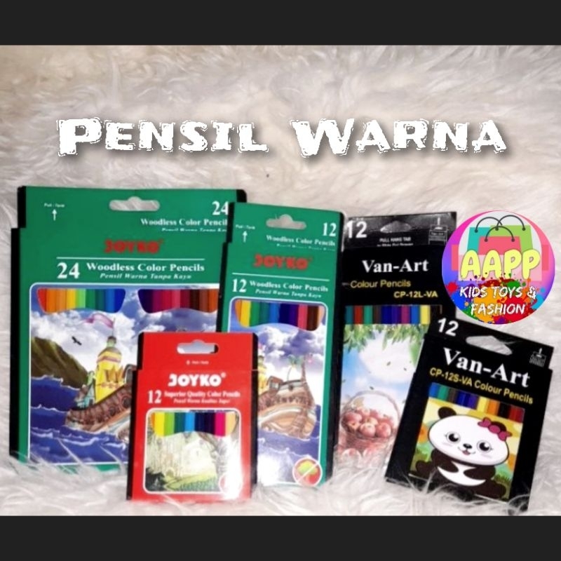 

Pensil Warna Pendek Van Art 12 Warna
