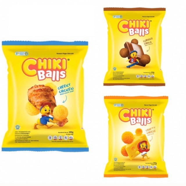 

Chiki balls chicken / cheese / chocolate 55 gram