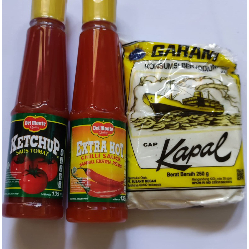 

paket saos sel minta +garam