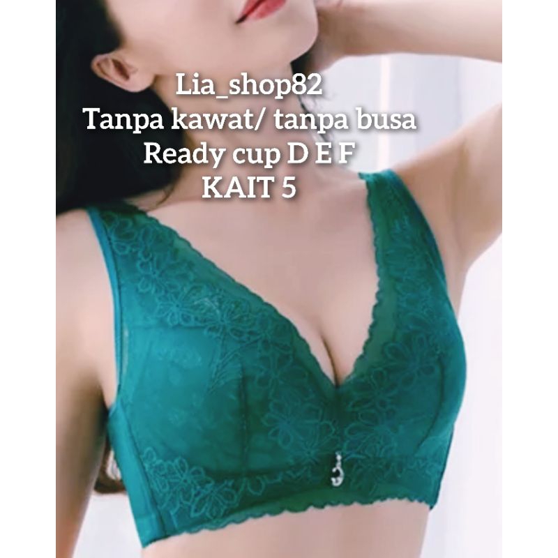 Bra  cup Besar, Bra Penutup Lemak sayap Lebar Kait 5