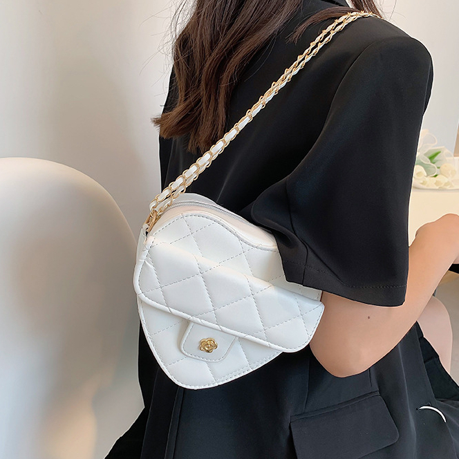 Tas wanita selempang import murah love korean daily sling bag - Onia love
