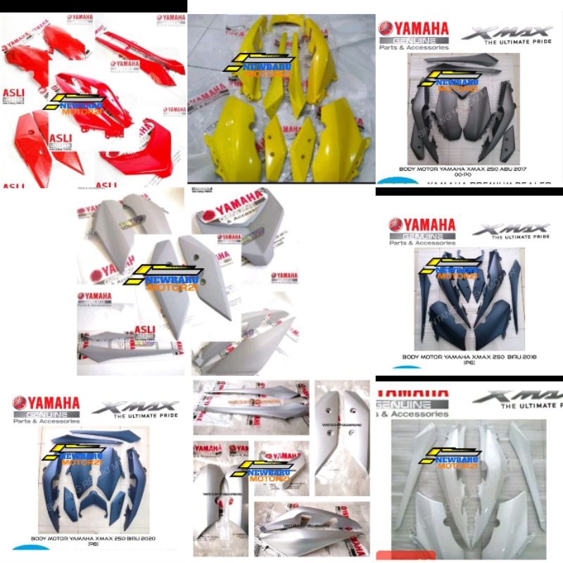 Cover body Halus xmax full set body halus xmax 250 original yamaha