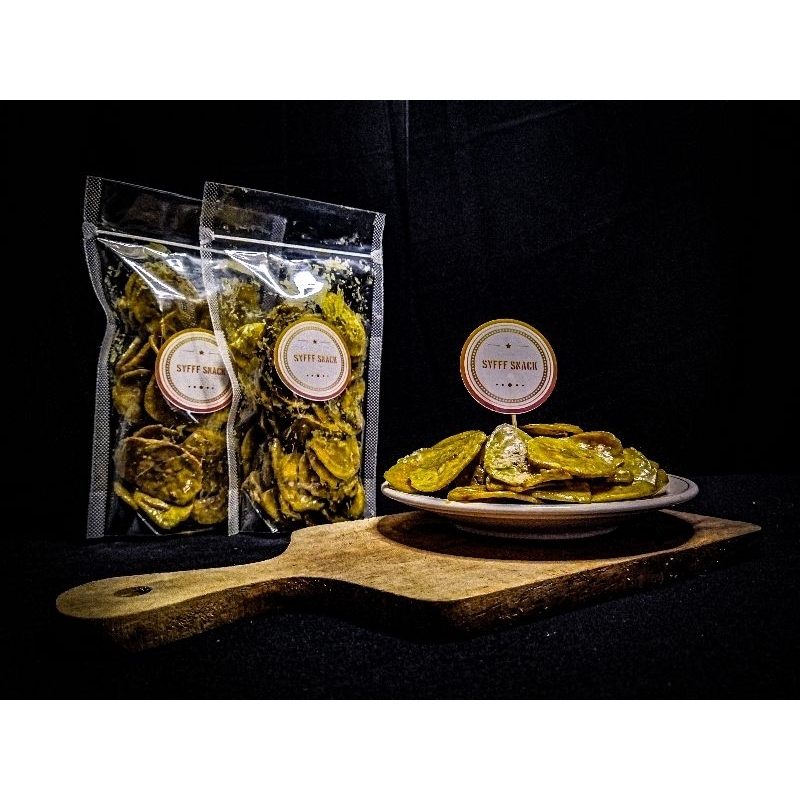 

Keripik pisang coklat lumer