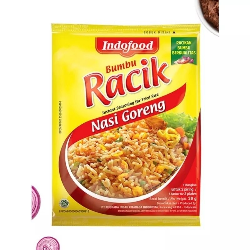 

julay.id | bumbu instan indofood racik nasi goreng praktis simple