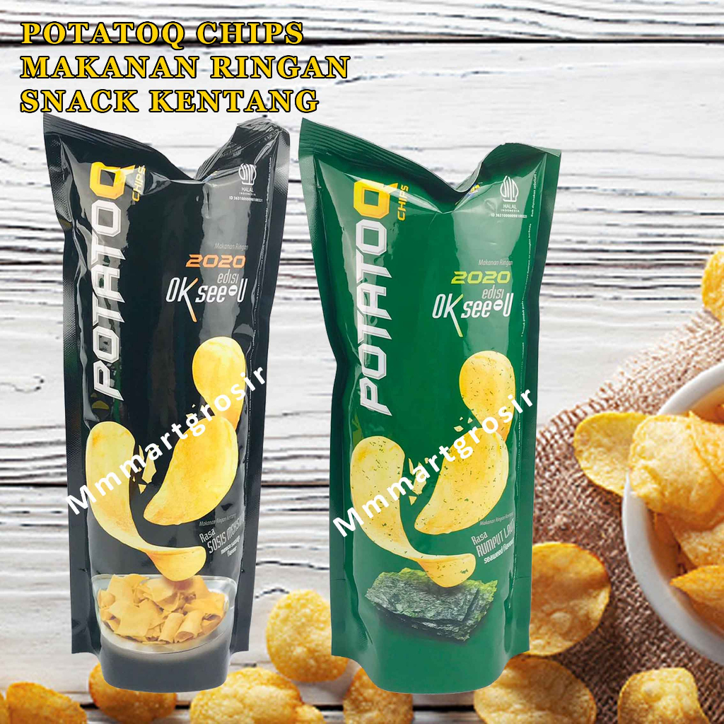 

Potato Chips / Snack Kentang / Makanan Ringan Kentang / 50gr