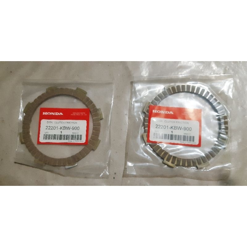 22201 kbw 900 original ahm NOS import Made in Thailand kampas kopling CBR 150 kpp CBU karburetor kar