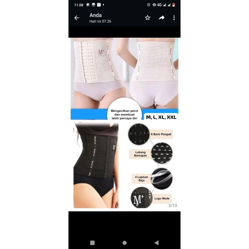 korset pelangsing.. korset melahirkan.. korset kebaya