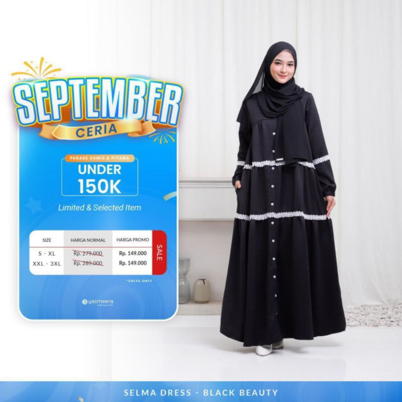 GAMIS SYARI SELMA DRESS BY YASMEERA