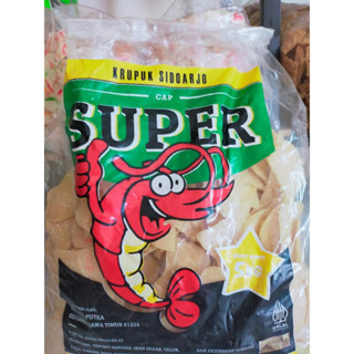 

KERUPUK UDANG MENTAH CAP SUPER 500gr