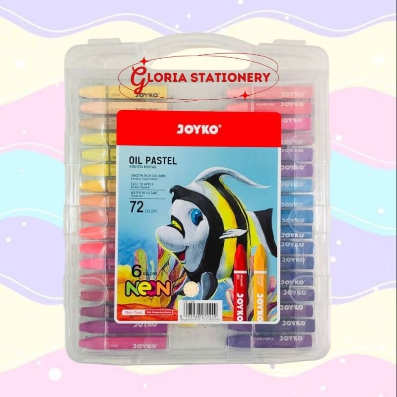 

JOYKO OIL PASTEL 72 COLOR/ crayon 72 warna JOYKO/ Krayon 72 warna joyko