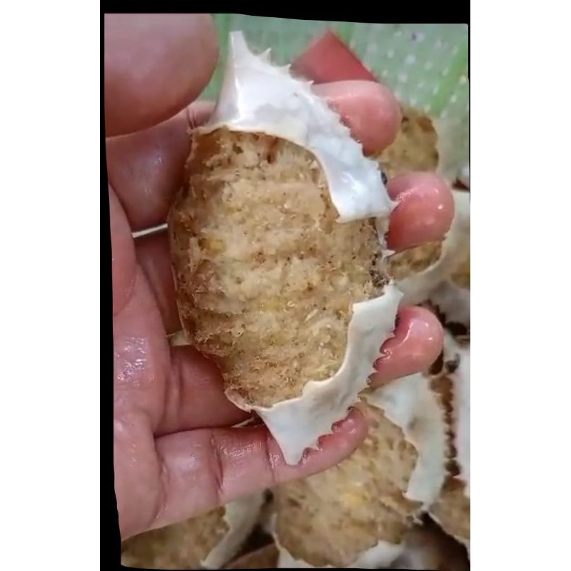 

kepiting goreng isi 4 full daging kepiting