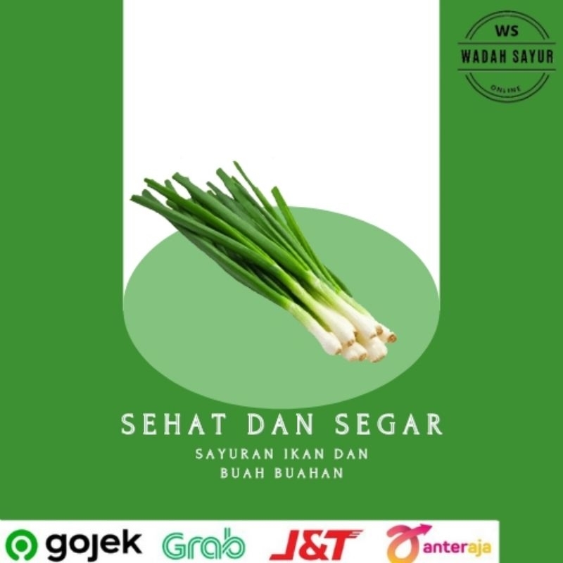 

Daun Bawang Segar ( 100 Gram ) | Wadah Sayur Bogor