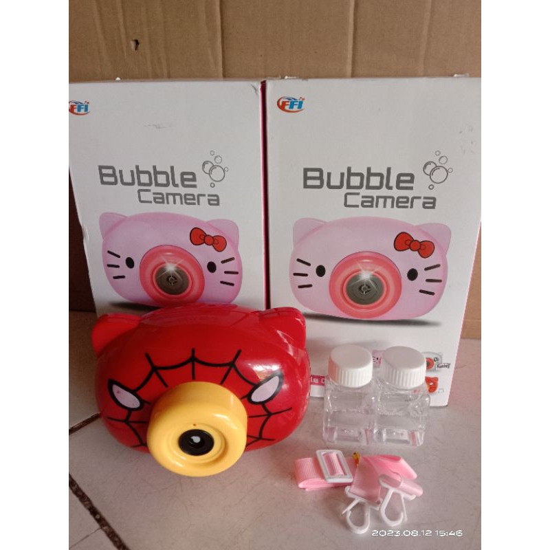 TMAT Mainan Anak Gelembung Sabun / Bubble Camera Musik FU 1144