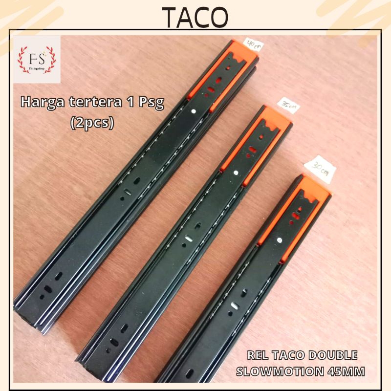 REL LACI TACO SLOW MOTION / DOUBLE TRACK SOFT CLOSE