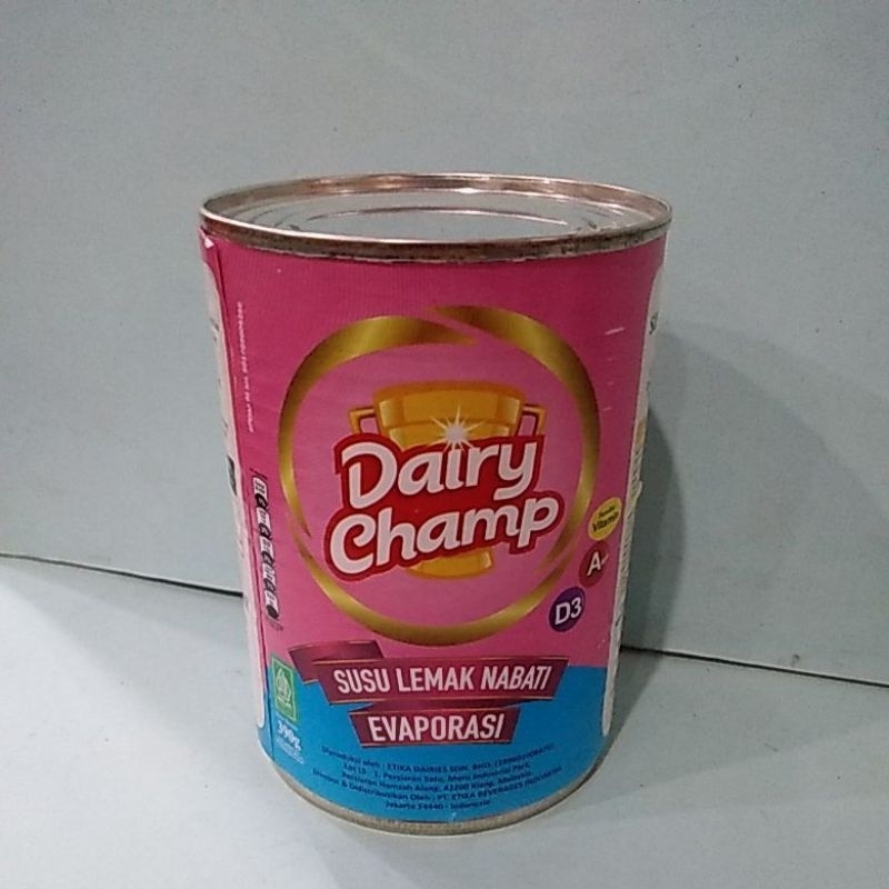 

DAIRY CHAMP SUSU EVAPORASI 390 GR