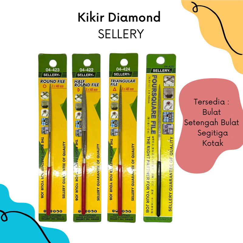 

Sellery Kikir Diamond | Sellery Kikir Diamond Bulat Setengah Bulat Segitiga Kotak | Sellery Kikir Emas