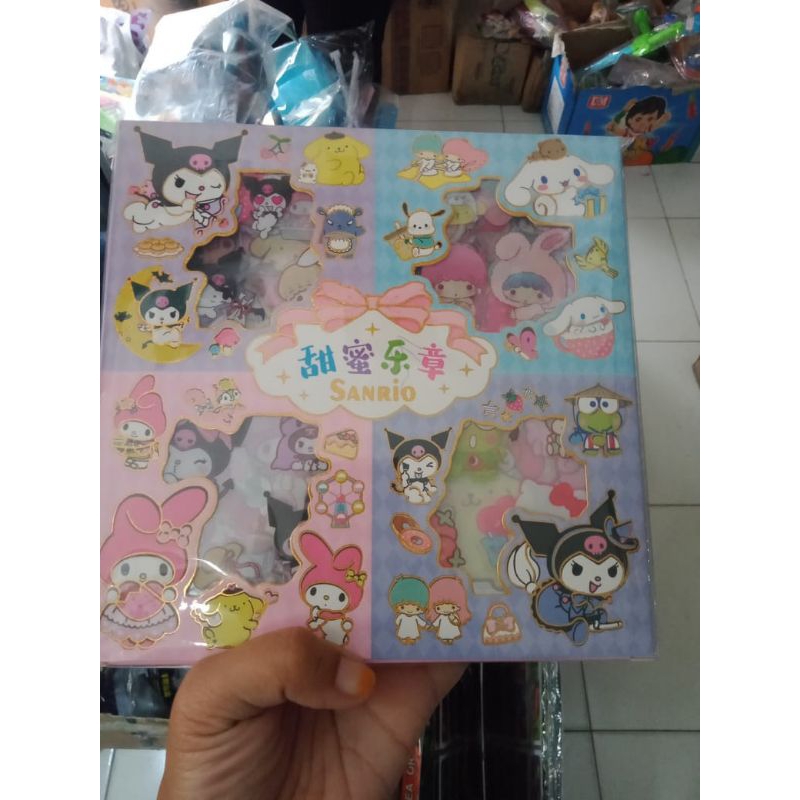 

Mainan Anak STIKER KARAKTER 1 Dus ISI KURLEB 100 | stiker karakter lucu | stiker SANRIO lucu | stiker termurah