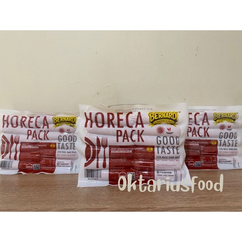 

Bernadi Sosis Sapi Horeca 500gr