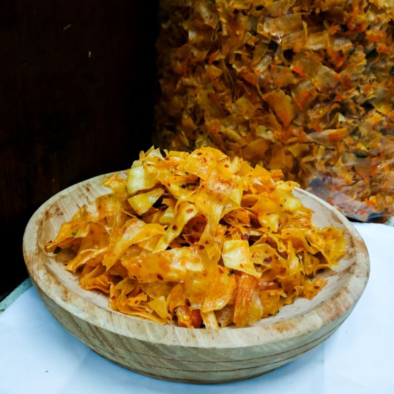 

KERIPIK KRIWIL / SINGKONG PEDAS JERUK