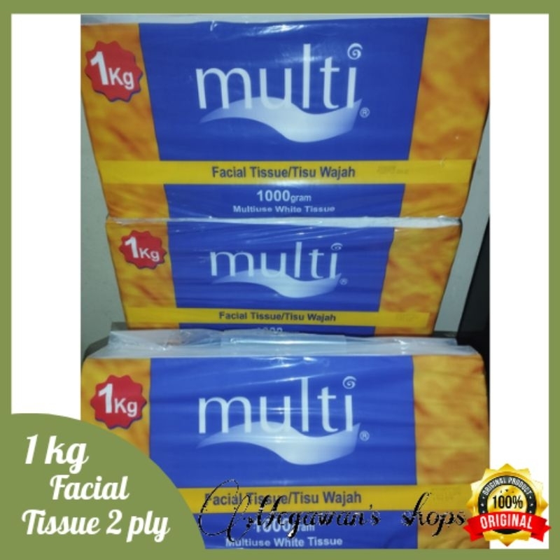 Tissue / Tisu Multi Facial Tisu 1.000 Gr / 1 Kg