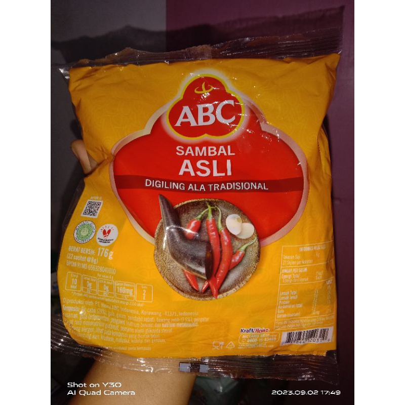 

saos ABC Sachet