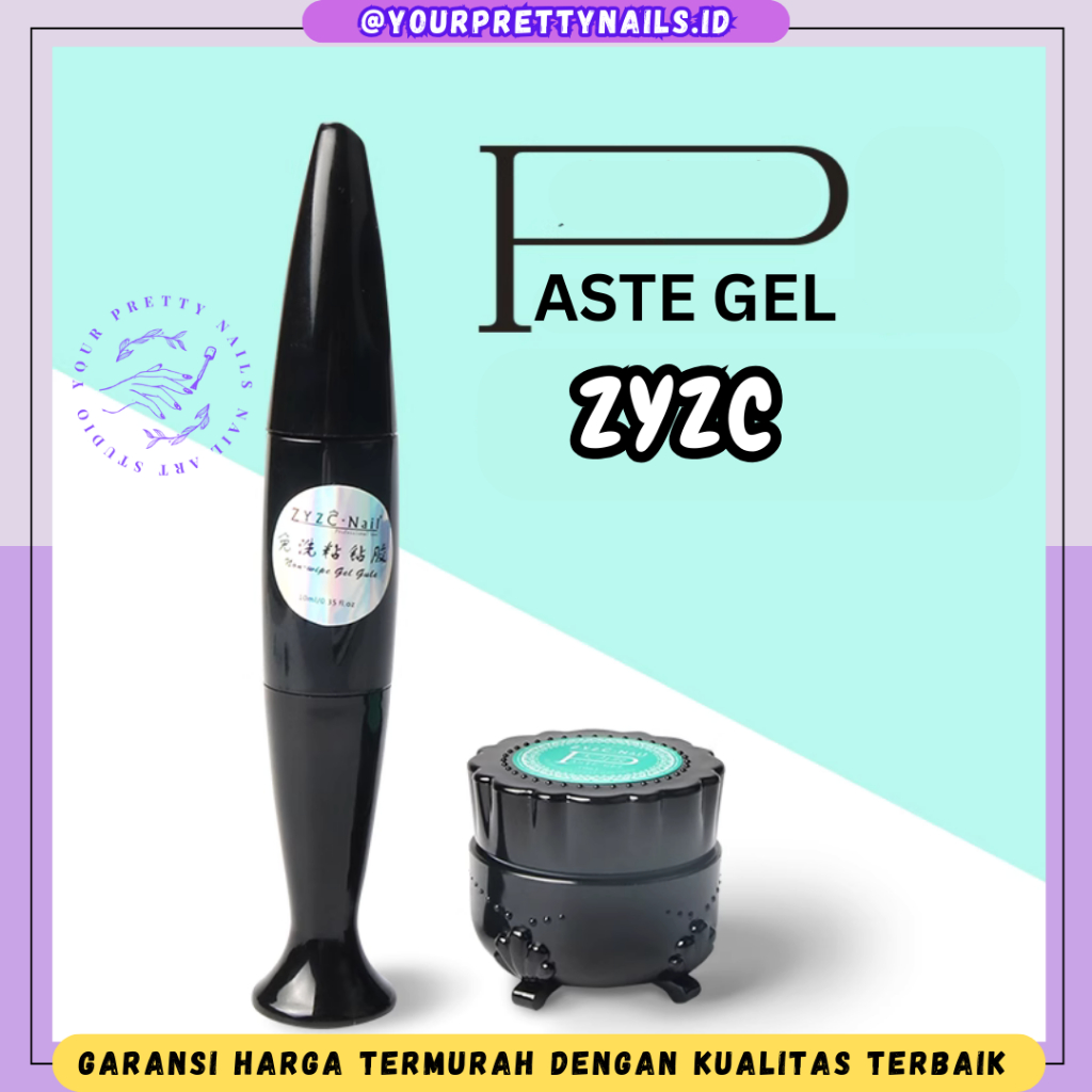 ZYZC Paste Gel For Acc and Embos / Aksesoris Gel / ZYZC Accesoris Glue 6gr / ZYZC Lem Aksesoris Nail