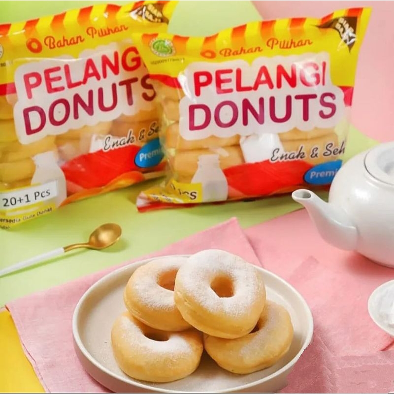 

[FROZEN] Donat Pelangi isi 20+1
