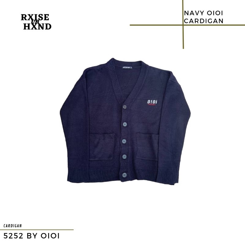 Cardigan Navy 5252 By OIOI