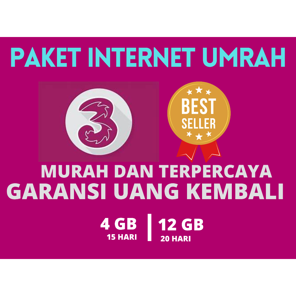 Kuota Internet Haji dan Umrah I Paket Internet Arab saudi dan Turky I Kartu Internet 3 Haji dan Umra