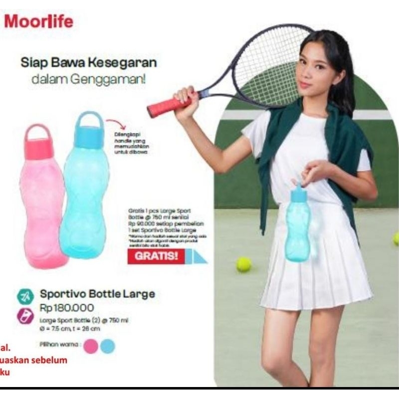 ORIGINAL SPORTIVO BOTOL MINUM MOORLIFE 750 ML PROMO