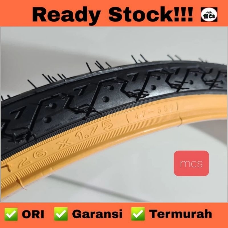 BAN LUAR SEPEDA 26X1.75 LUCKY STONE