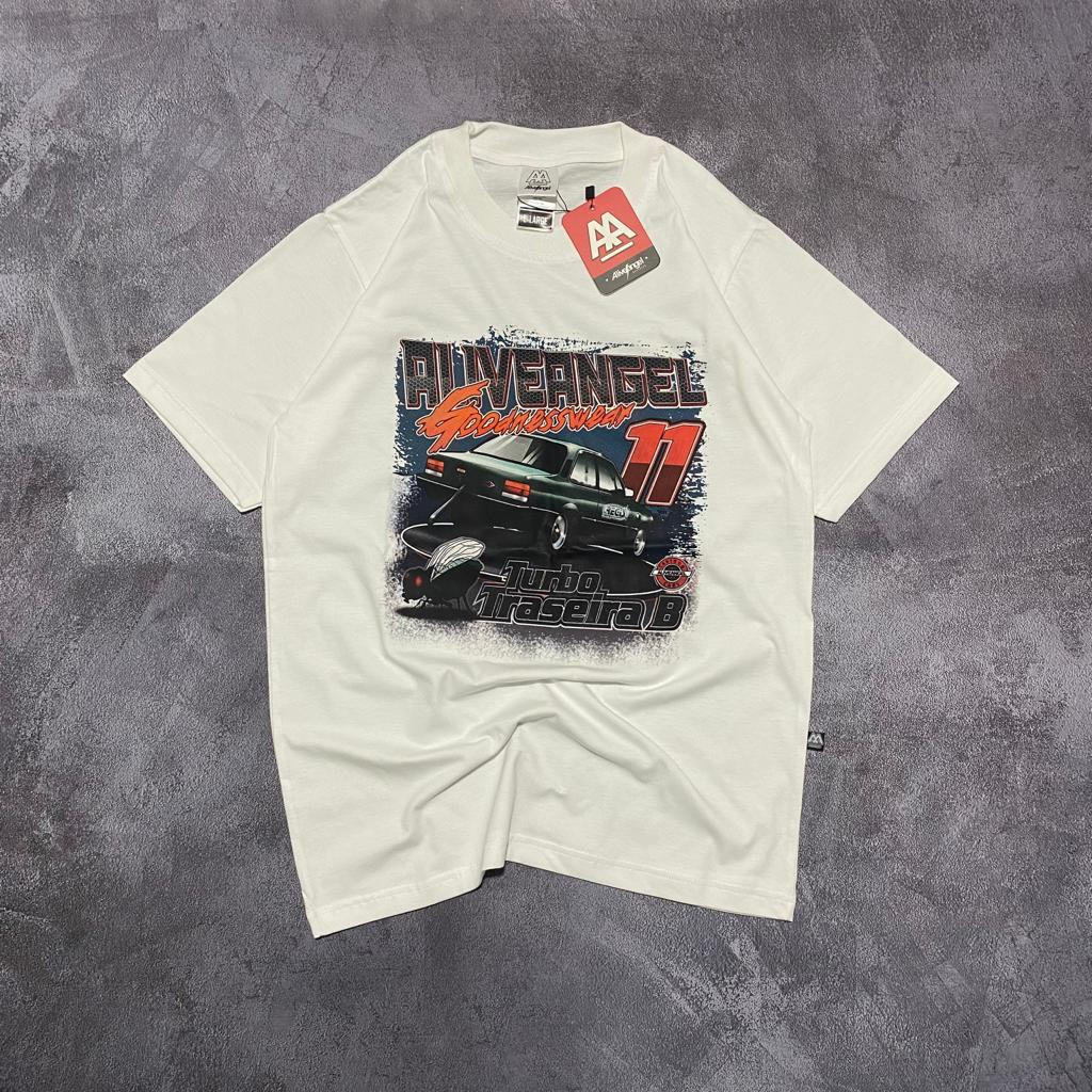 KAOS DISTRO VINTAGE / BAJU NASCAR RUMBLE / MOBIL / CARS / ORIGINAL / TSHIRT PUTIH / COTTON 30S / KAT