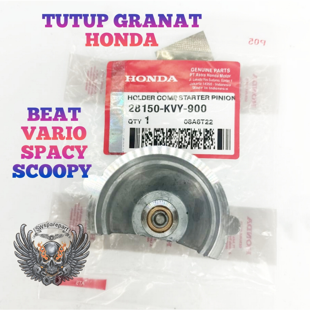TUTUP PINION HONDA KVY BEAT KUALITAS ORIGINAL HONDA AHM PRESISI BAHAN BERKUALITAS DAN AWET BEAT FI S