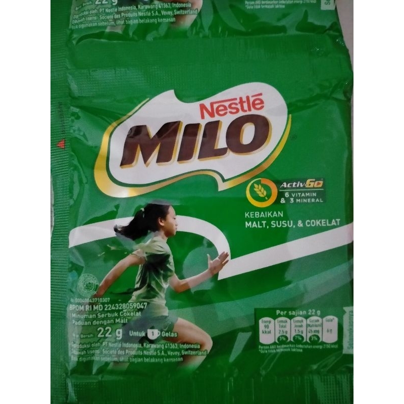 

Susu Milo Bubuk 10sachet*22gram