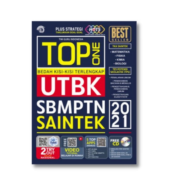 AG - TOP ONE UTBK SBMPTN SAINTEK 2021 + CD