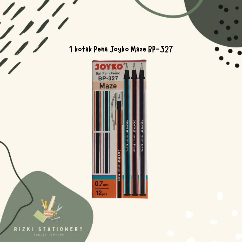 

(1 kotak) Ballpoin / Bolpoin / Pena Joyjo Maze BP-327
