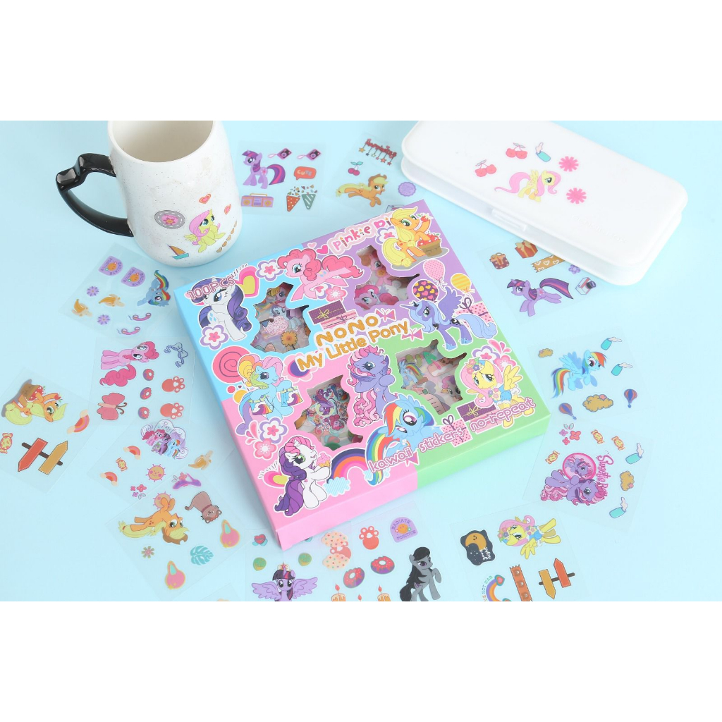 

STIKER LITTLE PONY ISI 100 PCS