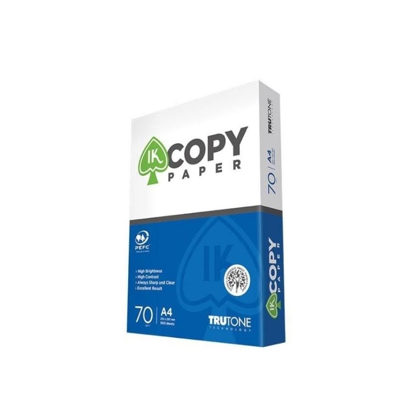 

ik copy paper A4 70gsm