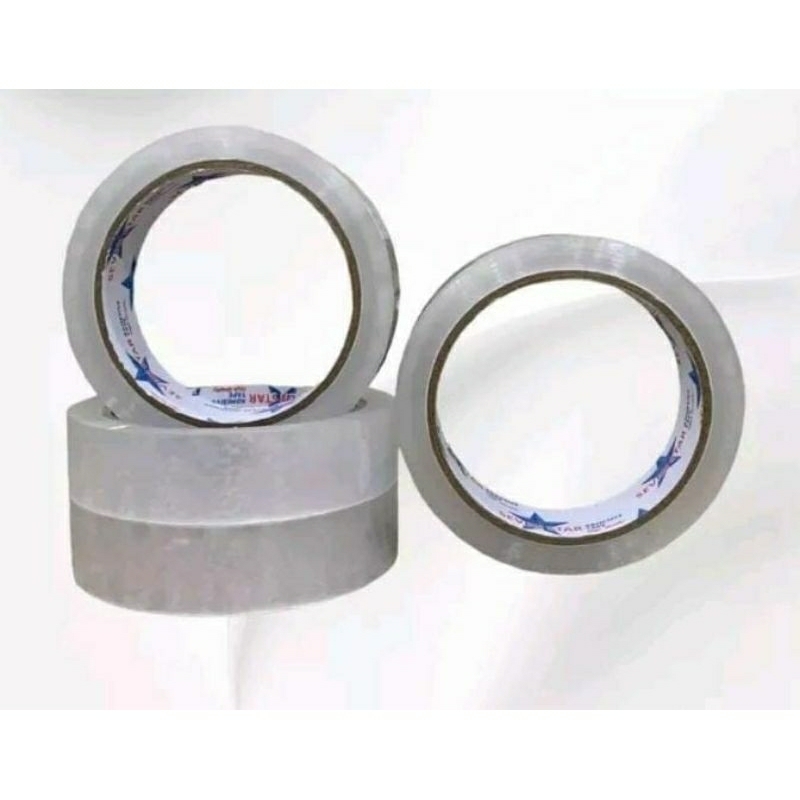 

LAKBAN 12 MM X 90 YARD KHUSUS UNRUK PACKING TOKO ONLINE SUPER CLEAR WHITE