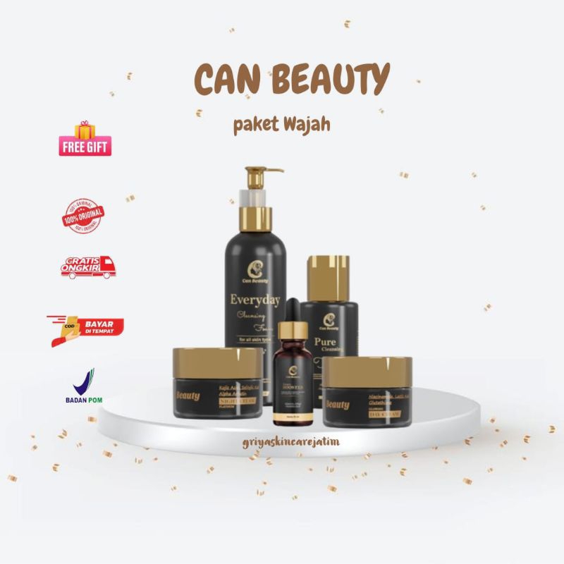 CAN BEAUTY /PAKET ACNE/ PAKET WHITENING / CAN BEAUTY SKINCARE