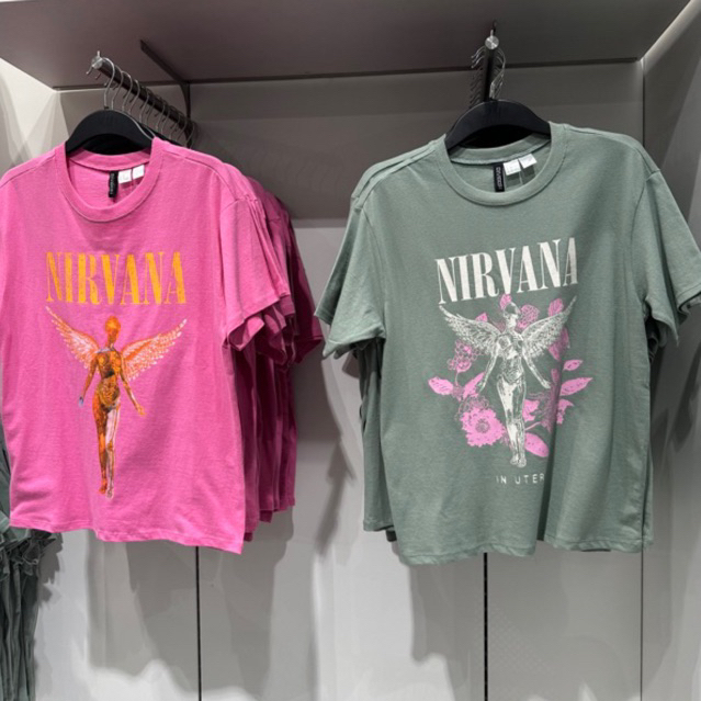 Kaos H&M Oversize Nirvana Original Store