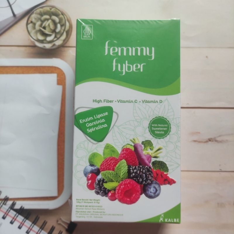 

Femmy Fyber - Minuman Diet Fiber - 7 stickpack
