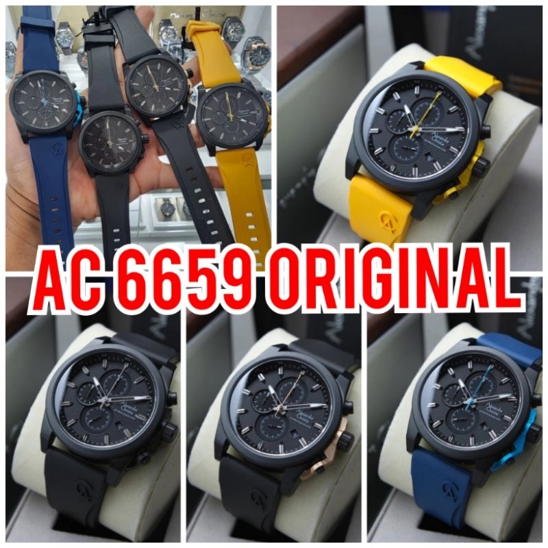 ALEXANDRE CHRISTIE PRIA AC 6659 BARU / AC6659 RUBBER KARET ORIGINAL