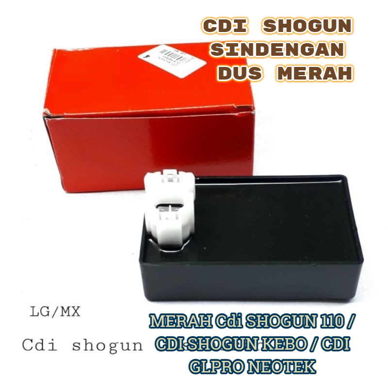 CDI SHOGUN 110 DUS MERAH CDI SHOGUN KEBO IMITASIAN KARDUS MERAH CDI MEGA PRO CDI SHOGUN