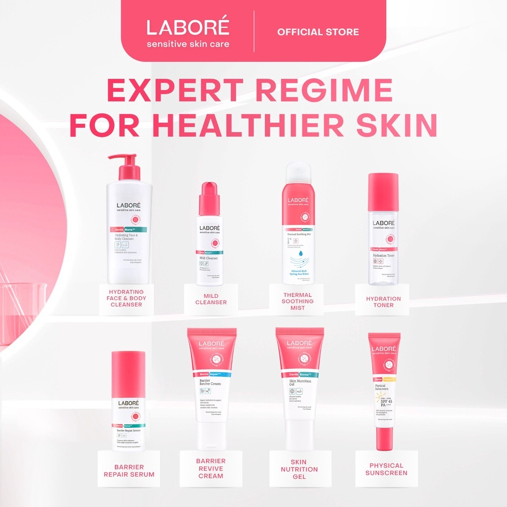 LABORE Face Moisturizer / Indonesia Pelembab Wajah / Sensitive Skin Care BiomeRepair Barrier Revive 