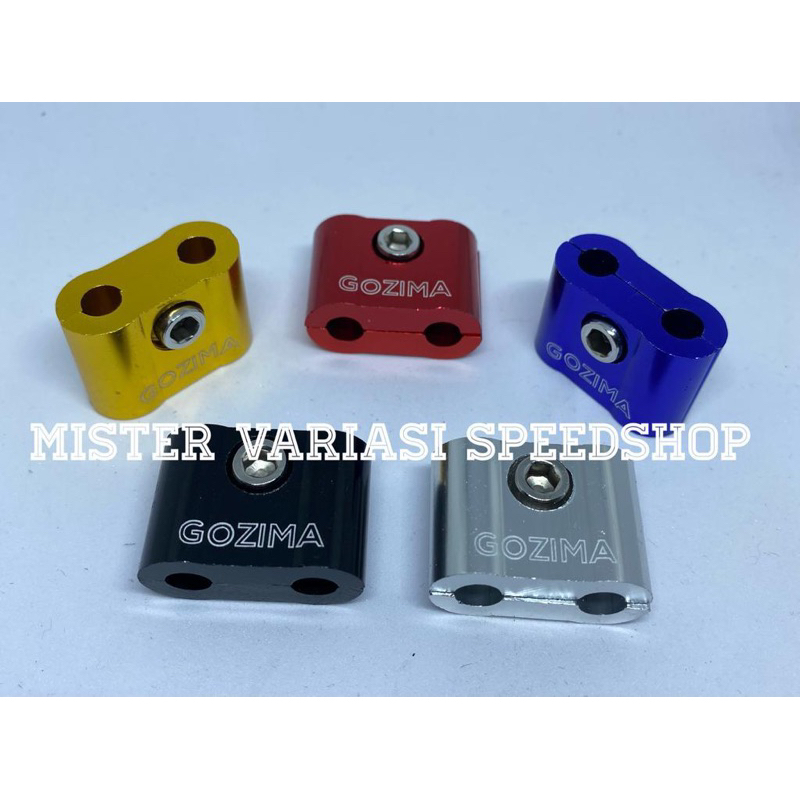 [READY STOCK]BREKET JEPITAN KABEL GAS FULL CNC / BREKET PERAPI TALI KABEL GAS MOTOR FULL CNC