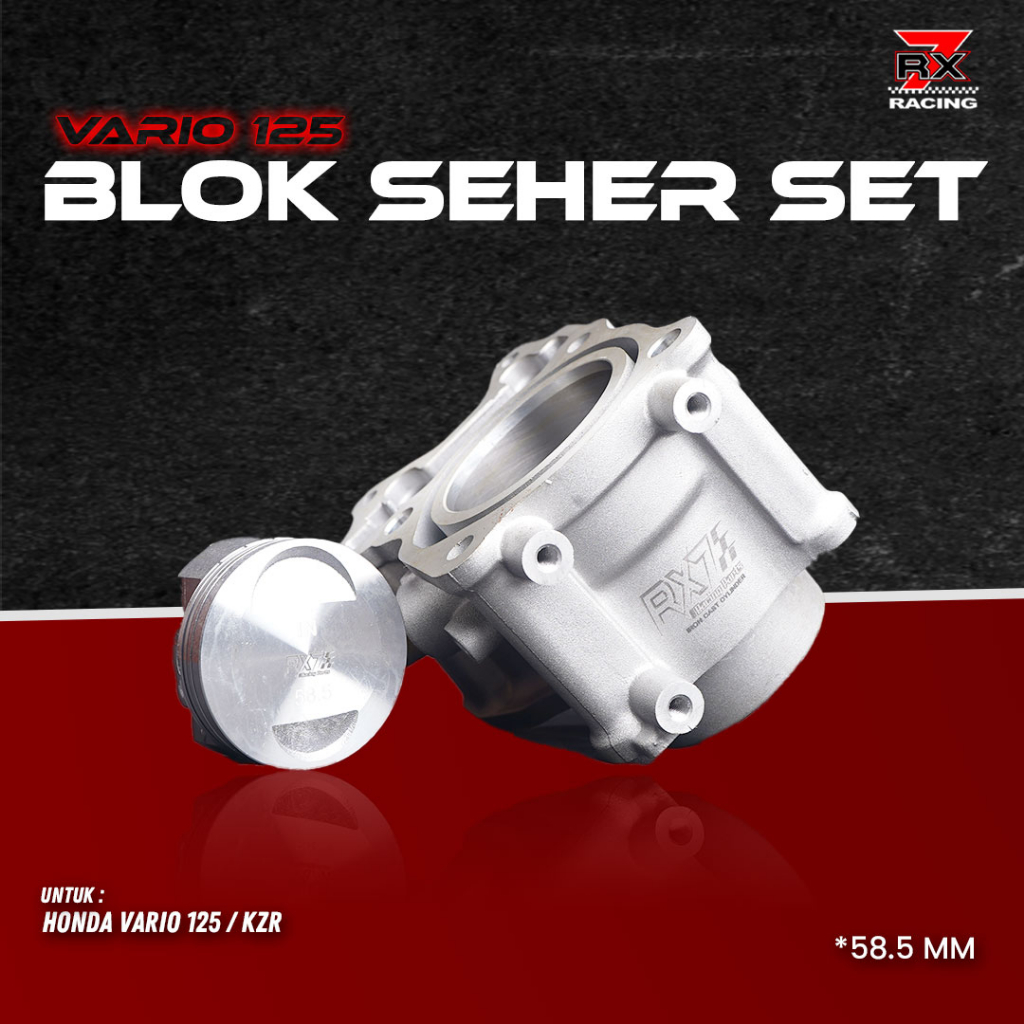 Blok Seher Vario 125 Boreup Set Diameter 585mm Pin 13 Rx7 Racing
