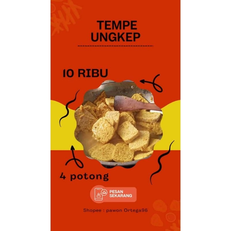 

Tempe dan tahu ungkap bumbu kuning siap goreng