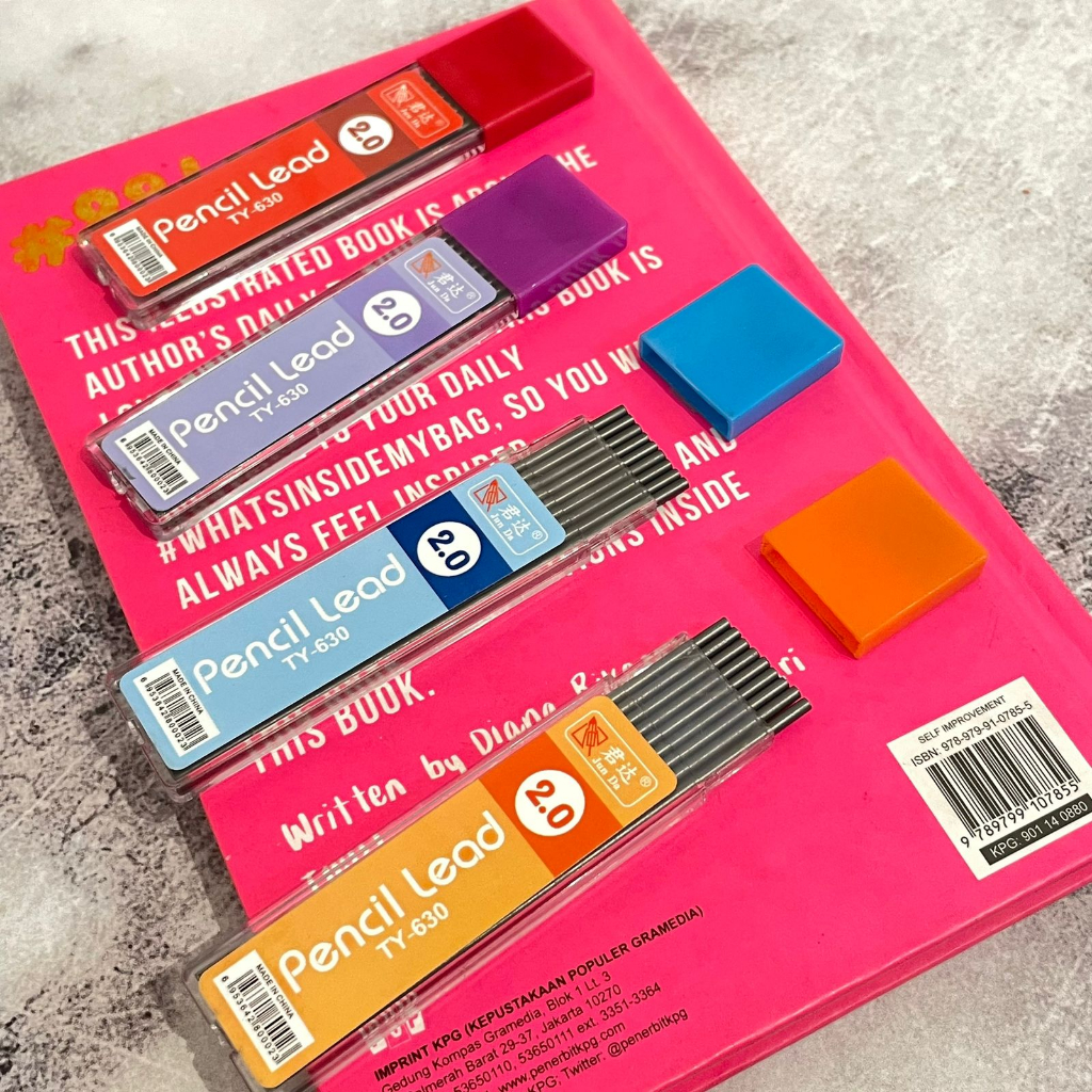 

Refil isi Pensil Mekanik Ukuran 2.0 mm Ty-630 MURAH Premium Quality / Isi Pensil Cetek ukuran 2.0 MM isi 9 Piece Alat Tulis Sekolah dan Kantor Terlengkap bisa Grosir dan COD