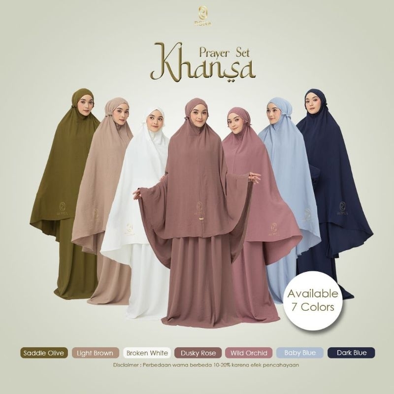 RIHAIA | Khansa Prayer Set by Rona Hijab